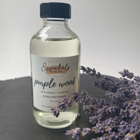 PURPLE WOOD - REED DIFFUSER